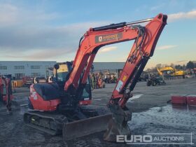 2022 Kubota KX080-4A2 6 Ton+ Excavators For Auction: Leeds -27th, 28th, 29th, 30th November 24 @ 8:00am full