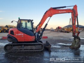 2019 Kubota KX080-4 6 Ton+ Excavators For Auction: Leeds -27th, 28th, 29th, 30th November 24 @ 8:00am full