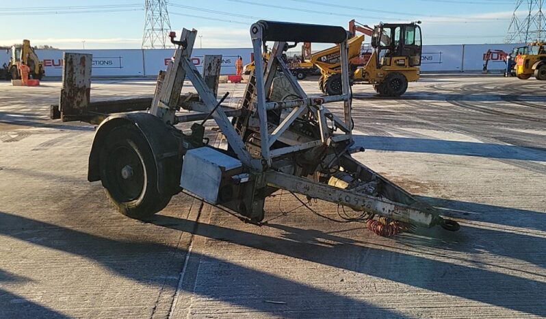 Lolode Single Axle Cable Reel Trailer Plant Trailers For Auction: Leeds -27th, 28th, 29th, 30th November 24 @ 8:00am full