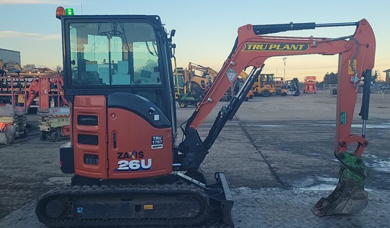 2021 Hitachi ZX26U-6 CLR Mini Excavators For Auction: Leeds -27th, 28th, 29th, 30th November 24 @ 8:00am full