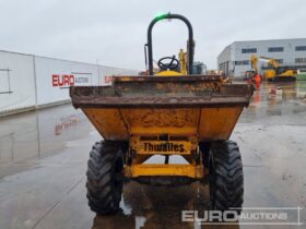 2015 Thwaites 3 Ton Site Dumpers For Auction: Leeds -27th, 28th, 29th, 30th November 24 @ 8:00am full