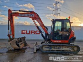 2019 Kubota KX080-4A 6 Ton+ Excavators For Auction: Leeds -27th, 28th, 29th, 30th November 24 @ 8:00am full