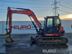 2019 Kubota KX080-4 6 Ton+ Excavators For Auction: Leeds -27th, 28th, 29th, 30th November 24 @ 8:00am full