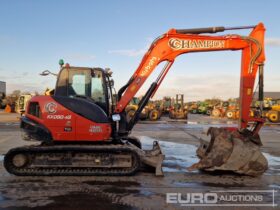 2019 Kubota KX080-4A 6 Ton+ Excavators For Auction: Leeds -27th, 28th, 29th, 30th November 24 @ 8:00am full