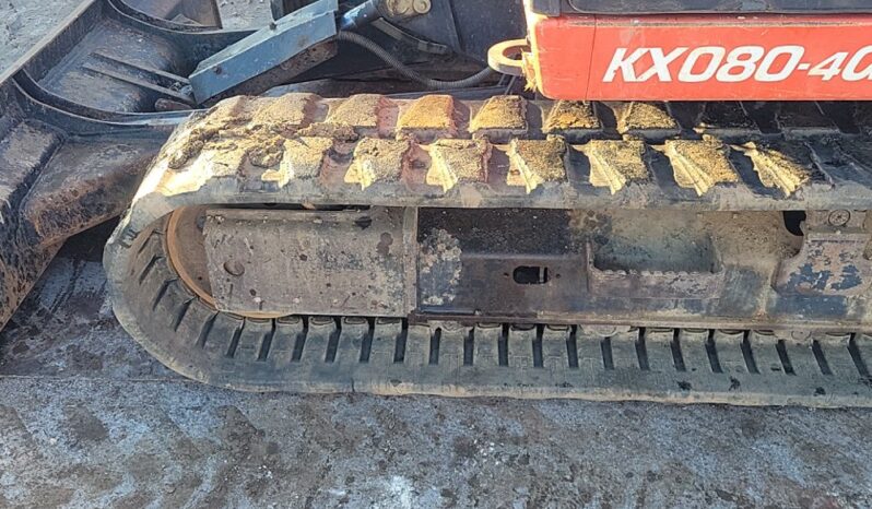 2017 Kubota KX080-4 6 Ton+ Excavators For Auction: Leeds -27th, 28th, 29th, 30th November 24 @ 8:00am full