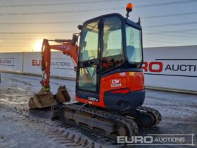 2020 Kubota U27-4 Mini Excavators For Auction: Leeds -27th, 28th, 29th, 30th November 24 @ 8:00am full