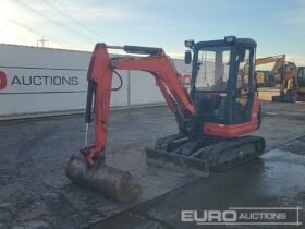 2017 Kubota KX61-3 Mini Excavators For Auction: Leeds -27th, 28th, 29th, 30th November 24 @ 8:00am