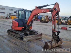 2019 Kubota U48-4 Mini Excavators For Auction: Leeds -27th, 28th, 29th, 30th November 24 @ 8:00am full