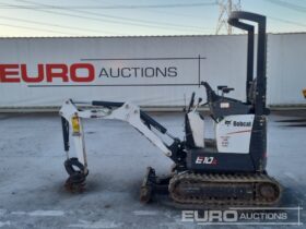 2022 Bobcat E10Z Mini Excavators For Auction: Leeds -27th, 28th, 29th, 30th November 24 @ 8:00am full