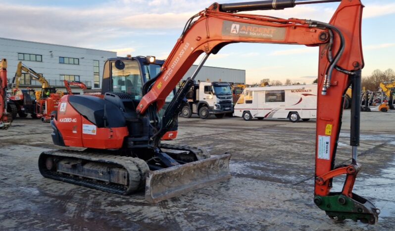 2019 Kubota KX080-4A 6 Ton+ Excavators For Auction: Leeds -27th, 28th, 29th, 30th November 24 @ 8:00am full