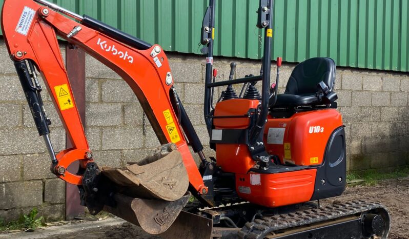 1T Excavator Kubota U10-5 2022- low hours