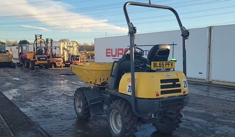 2016 Wacker Neuson 1501 Site Dumpers For Auction: Leeds -27th, 28th, 29th, 30th November 24 @ 8:00am full