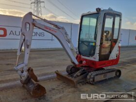 2015 Takeuchi TB216 Mini Excavators For Auction: Leeds -27th, 28th, 29th, 30th November 24 @ 8:00am