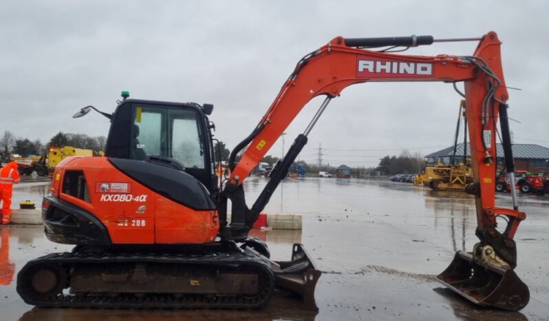 2019 Kubota KX080-4 6 Ton+ Excavators For Auction: Leeds -27th, 28th, 29th, 30th November 24 @ 8:00am full