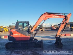 2017 Kubota KX080-4 6 Ton+ Excavators For Auction: Leeds -27th, 28th, 29th, 30th November 24 @ 8:00am full