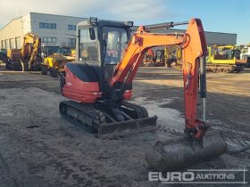 2017 Kubota KX61-3 Mini Excavators For Auction: Leeds -27th, 28th, 29th, 30th November 24 @ 8:00am full