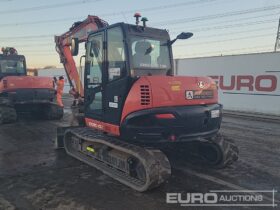 2022 Kubota KX080-4A2 6 Ton+ Excavators For Auction: Leeds -27th, 28th, 29th, 30th November 24 @ 8:00am full