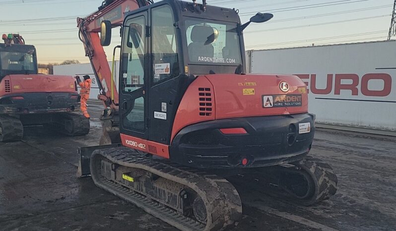 2022 Kubota KX080-4A2 6 Ton+ Excavators For Auction: Leeds -27th, 28th, 29th, 30th November 24 @ 8:00am full