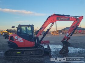 2022 Kubota KX080-4A2 6 Ton+ Excavators For Auction: Leeds -27th, 28th, 29th, 30th November 24 @ 8:00am full