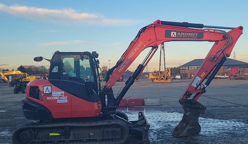 2022 Kubota KX080-4A2 6 Ton+ Excavators For Auction: Leeds -27th, 28th, 29th, 30th November 24 @ 8:00am full