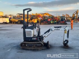 2022 Bobcat E10Z Mini Excavators For Auction: Leeds -27th, 28th, 29th, 30th November 24 @ 8:00am full