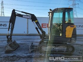 2016 Volvo EC27C Mini Excavators For Auction: Leeds -27th, 28th, 29th, 30th November 24 @ 8:00am full