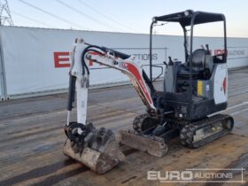 2020 Bobcat E17 Mini Excavators For Auction: Leeds -27th, 28th, 29th, 30th November 24 @ 8:00am