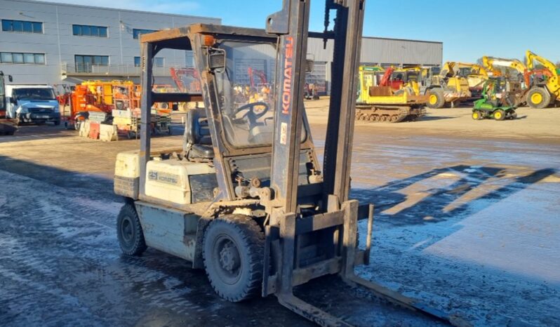 Komatsu FD25T-11E Forklifts For Auction: Leeds -27th, 28th, 29th, 30th November 24 @ 8:00am full