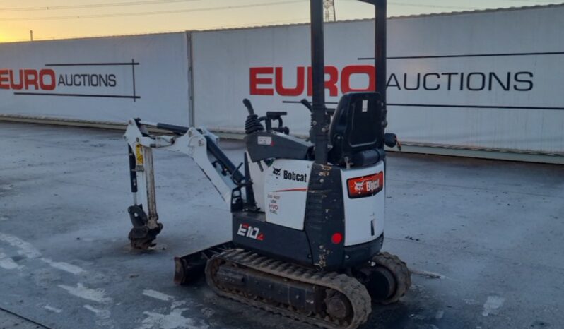 2022 Bobcat E10Z Mini Excavators For Auction: Leeds -27th, 28th, 29th, 30th November 24 @ 8:00am full