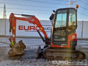 2020 Kubota U27-4 Mini Excavators For Auction: Leeds -27th, 28th, 29th, 30th November 24 @ 8:00am full