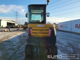 2016 Volvo EC27C Mini Excavators For Auction: Leeds -27th, 28th, 29th, 30th November 24 @ 8:00am full