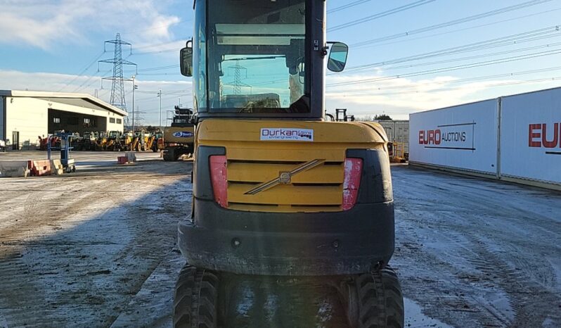 2016 Volvo EC27C Mini Excavators For Auction: Leeds -27th, 28th, 29th, 30th November 24 @ 8:00am full