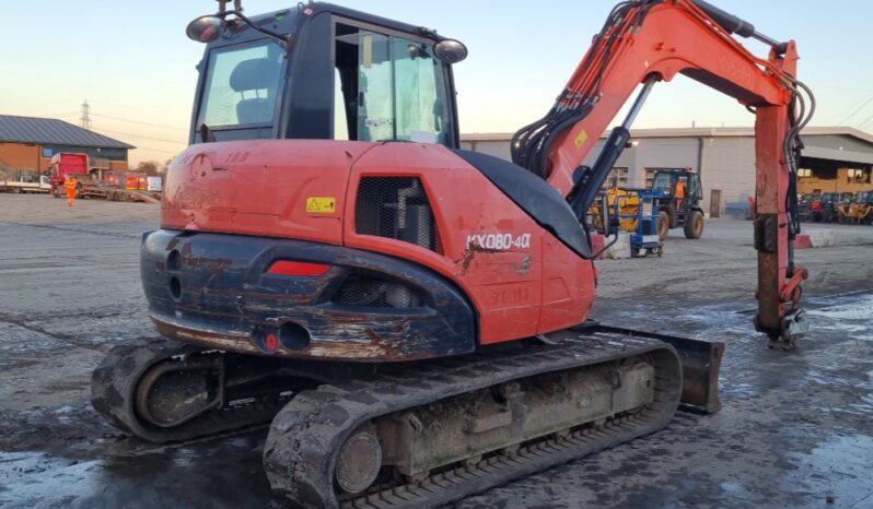 2019 Kubota KX080-4A 6 Ton+ Excavators For Auction: Leeds -27th, 28th, 29th, 30th November 24 @ 8:00am full