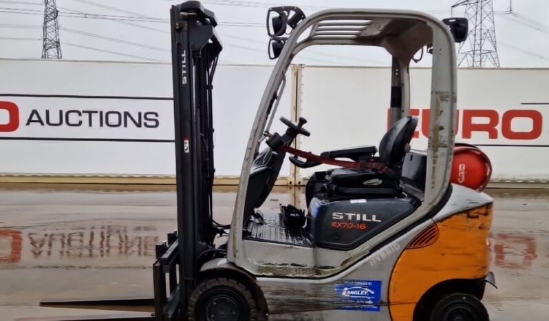 2015 Still RX70-16 Forklifts For Auction: Leeds -27th, 28th, 29th, 30th November 24 @ 8:00am full