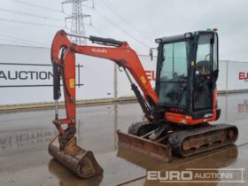 2020 Kubota U27-4 Mini Excavators For Auction: Leeds -27th, 28th, 29th, 30th November 24 @ 8:00am