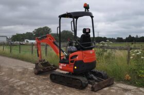 Used 2018 KUBOTA U17-3a £14500 full