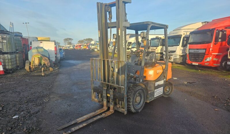 2018 DOOSAN D20GP FORKLIFT For Auction on 2024-12-10 For Auction on 2024-12-10