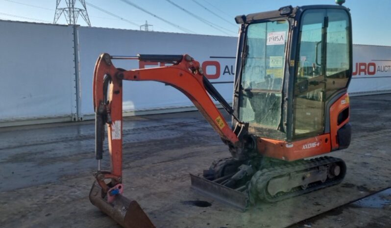 2019 Kubota KX016-4 Mini Excavators For Auction: Leeds -27th, 28th, 29th, 30th November 24 @ 8:00am