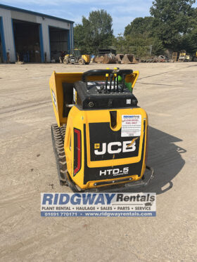 JCB Tracked Dumpster full