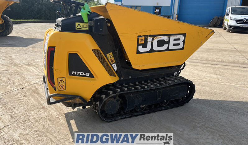 JCB Tracked Dumpster full