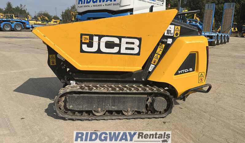 JCB Tracked Dumpster full