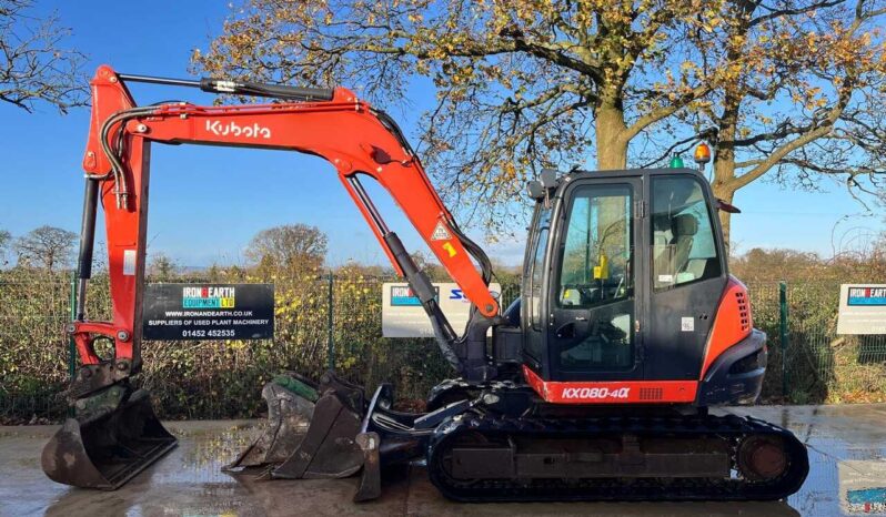 2018 Kubota KX080-4a (U770)