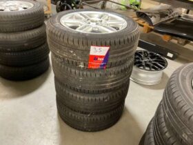 X4 Michelin 195/55R16 Tyres & Rims For Auction on 2024-12-12 For Auction on 2024-12-12