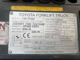 2003 Toyota 02-7FG40 4.5Ton Forklift For Auction on 2024-12-10 For Auction on 2024-12-10 full