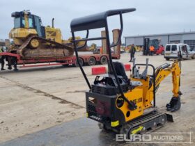 Unused 2024 Huawai HE10-B Micro Excavators For Auction: Leeds – 22nd, 23rd, 24th & 25th January 25 @ 8:00am full