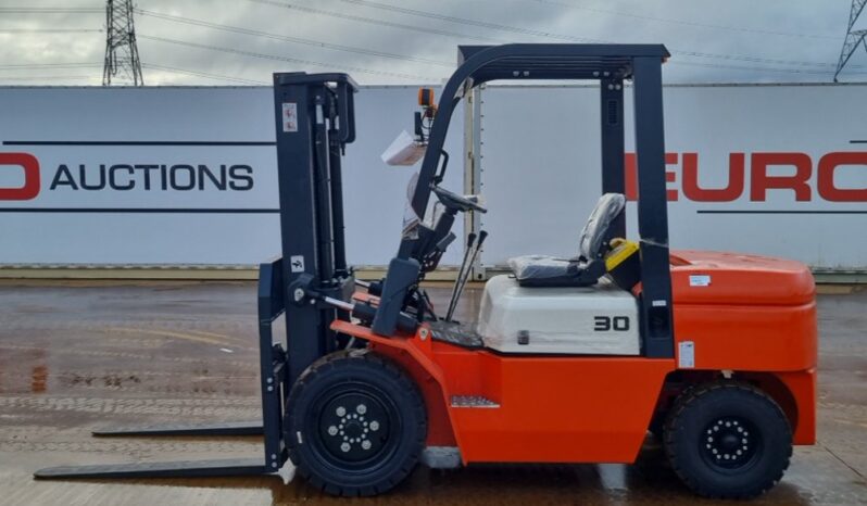 Unused 2024 Machpro MP-L30 Forklifts For Auction: Leeds – 22nd, 23rd, 24th & 25th January 25 @ 8:00am full