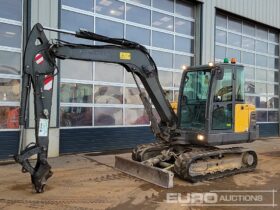 2016 Volvo EC55C Mini Excavators For Auction: Leeds – 22nd, 23rd, 24th & 25th January 25 @ 8:00am