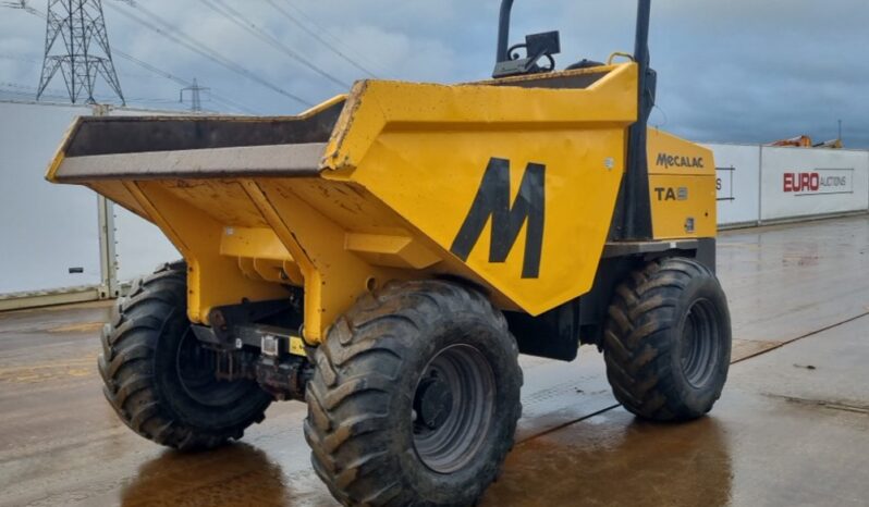 Mecalac TA9 Site Dumpers For Auction: Leeds – 22nd, 23rd, 24th & 25th January 25 @ 8:00am