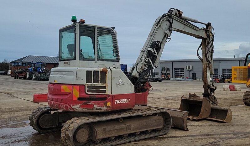 2015 Takeuchi TB280FR 6 Ton+ Excavators For Auction: Leeds – 22nd, 23rd, 24th & 25th January 25 @ 8:00am full