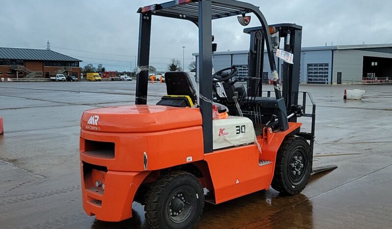 Unused 2024 Machpro MP-L30 Forklifts For Auction: Leeds – 22nd, 23rd, 24th & 25th January 25 @ 8:00am full